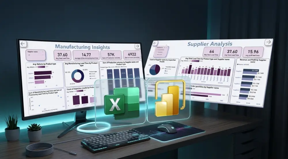 تصميم Dashboard احترافي باستخدام Power BI وExcel تحليل البيانات وإنشاء لوحات معلومات تفاعلية بـ Power BI تحويل بياناتك إلى Dashboard احترافي باستخدام Power BI