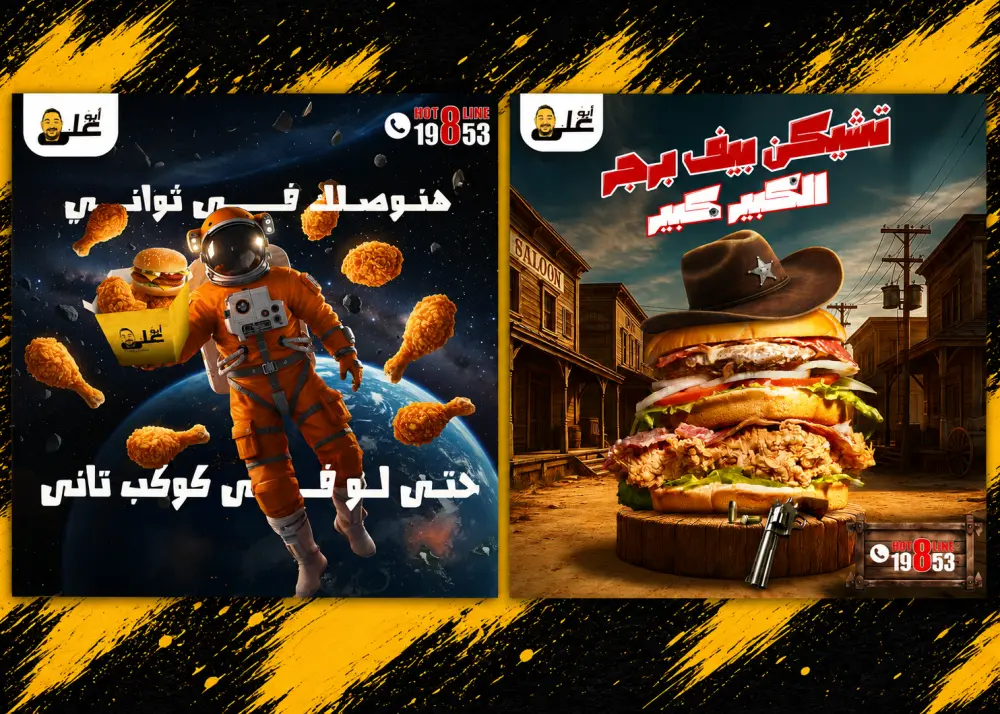 تصميم بوست سوشيال ميديا احترافي ومميز