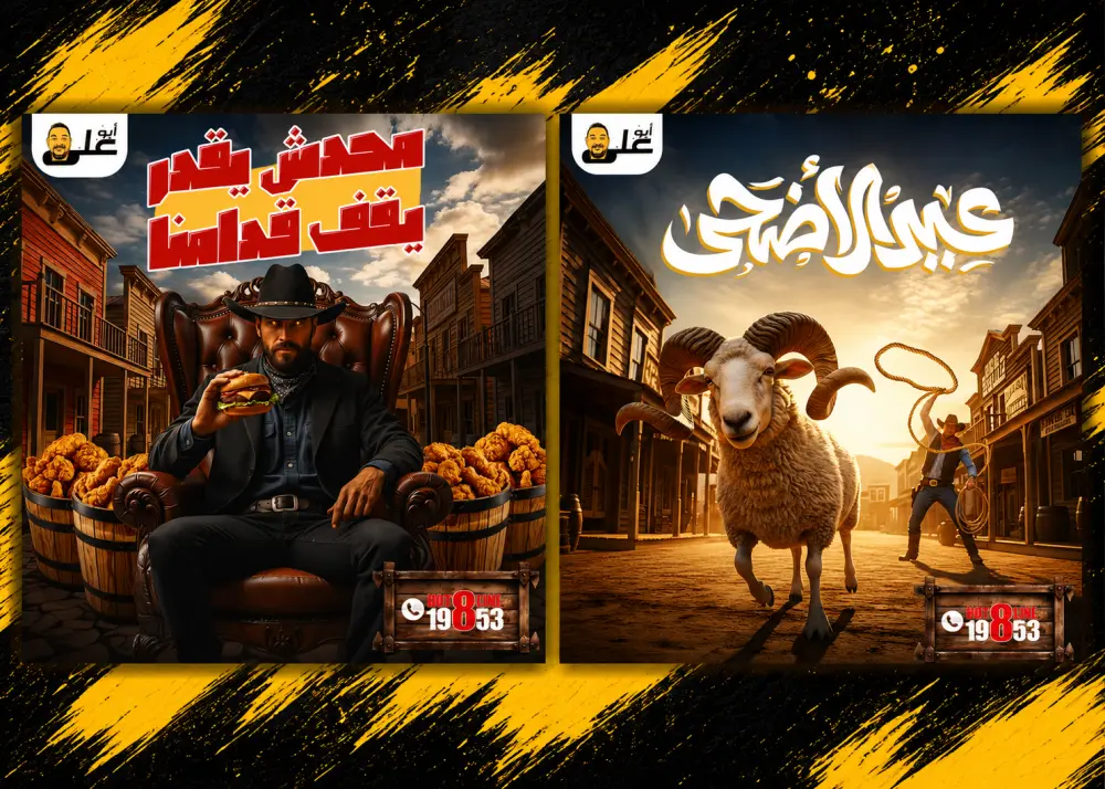تصميم بوست سوشيال ميديا احترافي ومميز
