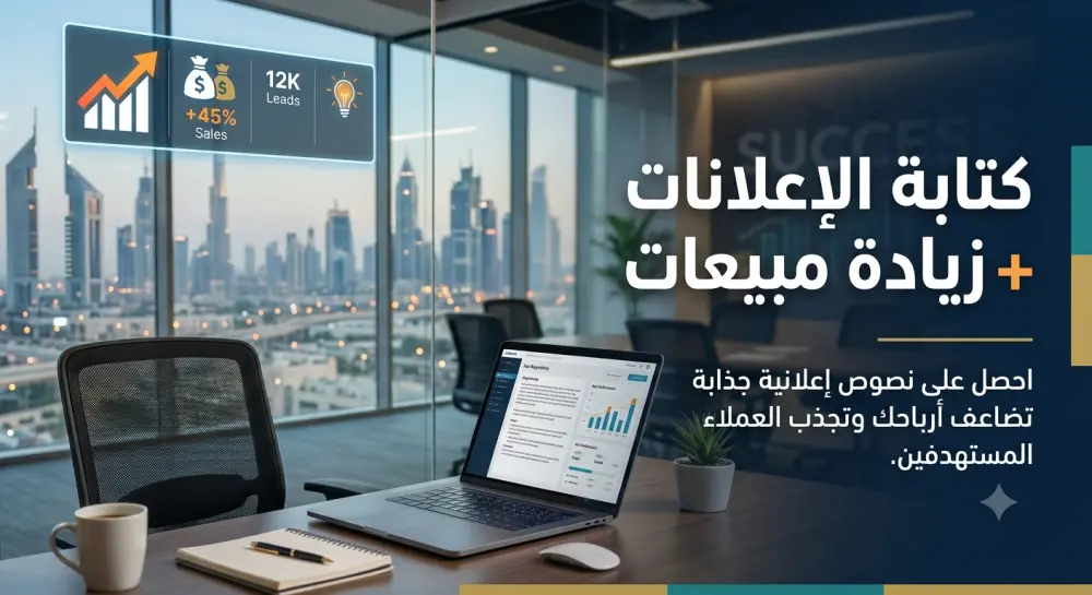 سأكتب لك إعلانات تسويقية احترافية تزيد المبيعات