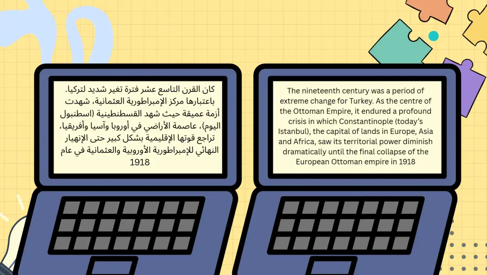 ترجمة احترافية من اللغة العربية إلى اللغة الانجليزية والعكس