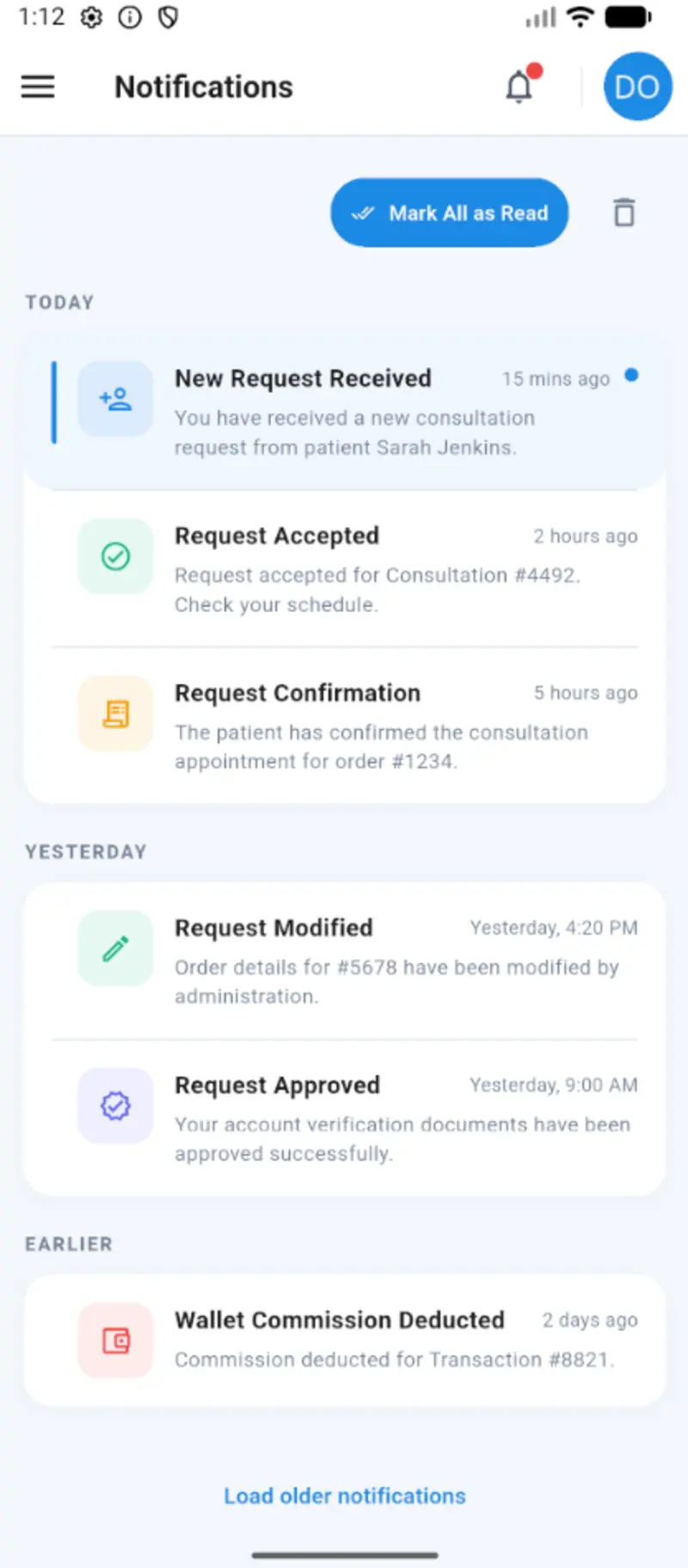 تصميم figma الذي تريد تحويله الي flutter