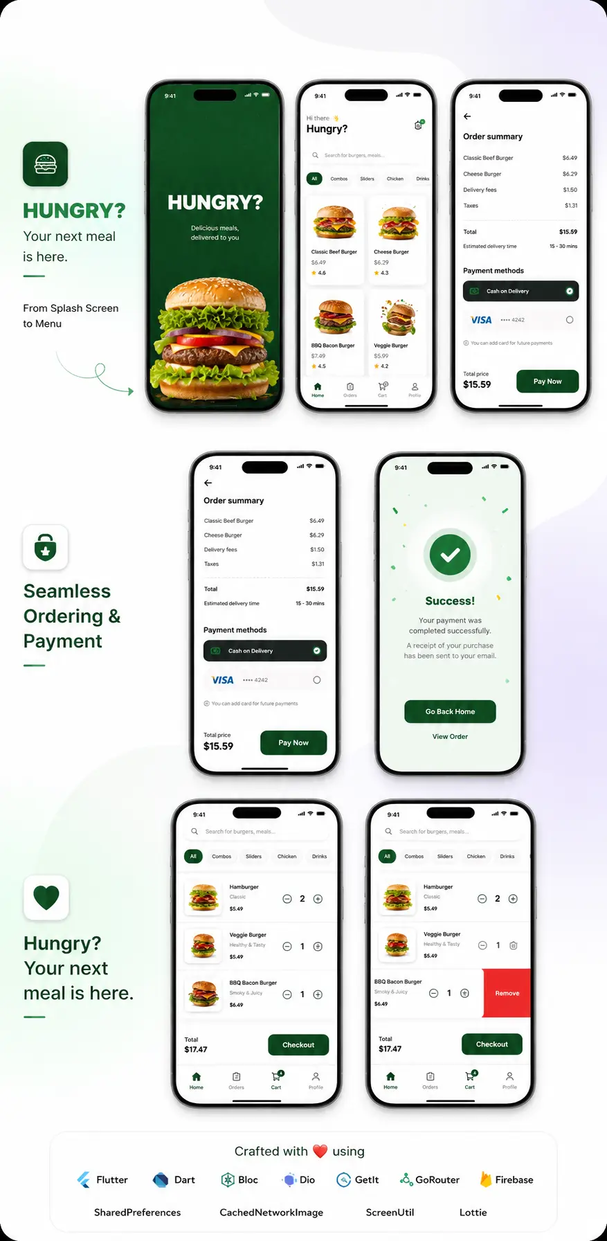 تصميم صفحات تطبيق تعمل على اندرويد و ios