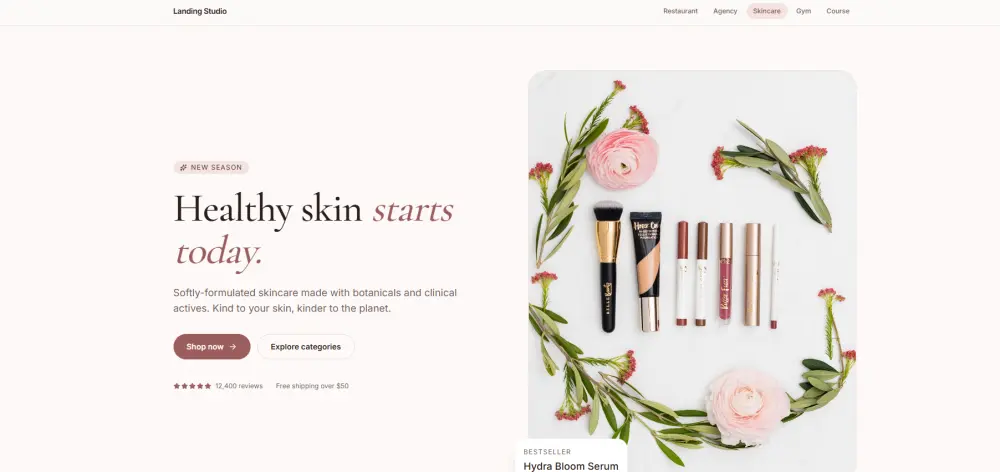 سأصمم Landing Page عصرية لتحويل الزوار إلى عملاء دائمين