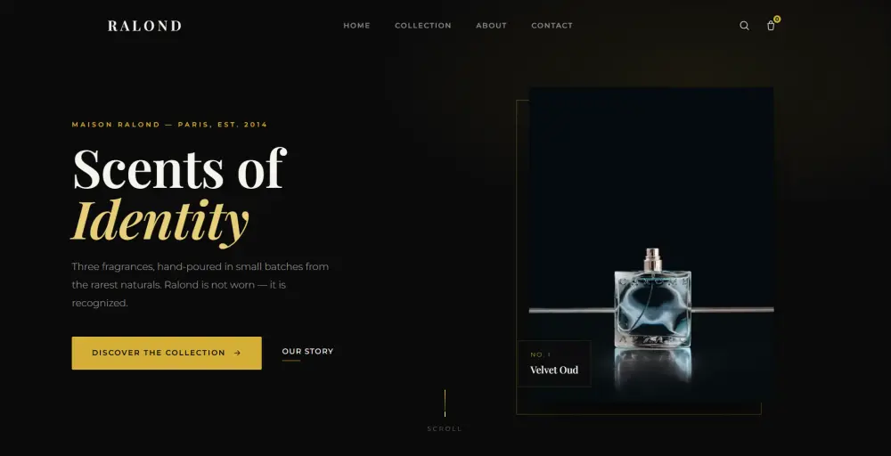 إنشاء صفحة هبوط عصرية Landing Page بهوية بصرية مميزة