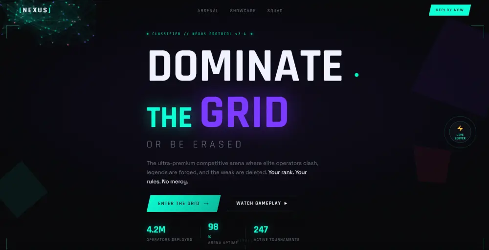 إنشاء صفحة هبوط عصرية Landing Page بهوية بصرية مميزة