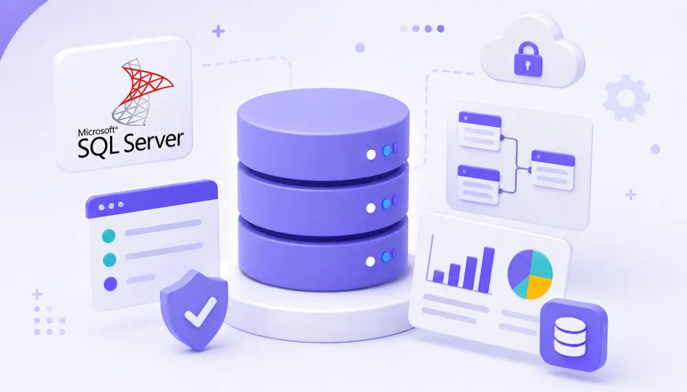 تصميم وبناء قاعدة بيانات SQL Server لمشروعك