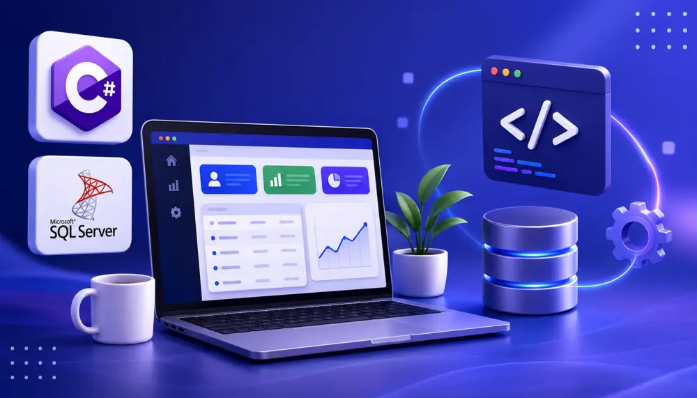 برمجة وتطوير تطبيقات سطح مكتب (Windows) احترافية ومتكاملة