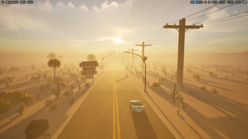 سأصمم بيئة ثلاثية الأبعاد (3D) احترافية باستخدام Unreal Engine 5