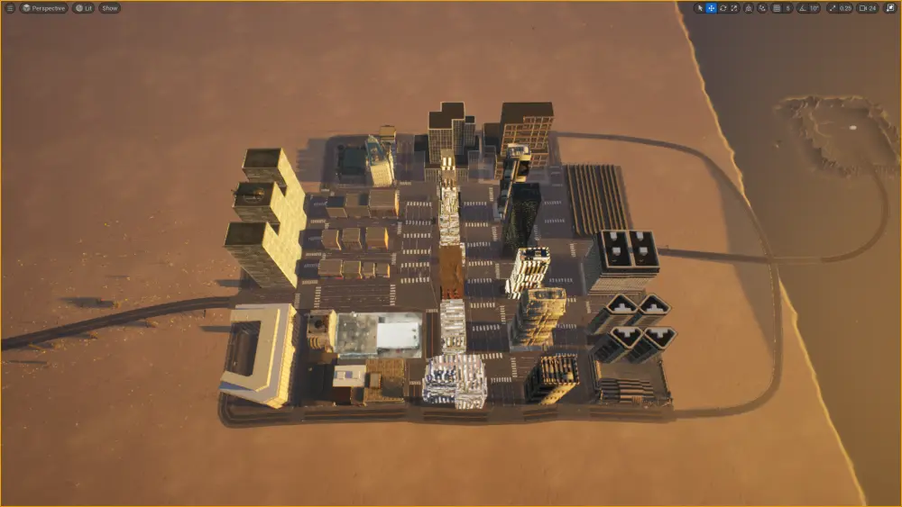 سأصمم بيئة ثلاثية الأبعاد (3D) احترافية باستخدام Unreal Engine 5