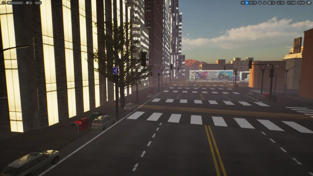 سأصمم بيئة ثلاثية الأبعاد (3D) احترافية باستخدام Unreal Engine 5