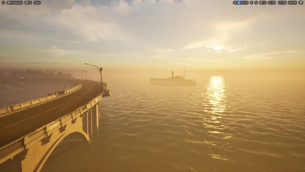 سأصمم بيئة ثلاثية الأبعاد (3D) احترافية باستخدام Unreal Engine 5