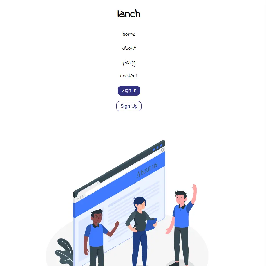 سأصمم Landing Page احترافية ومتجاوبة باستخدام HTML وCSS وJavaScript