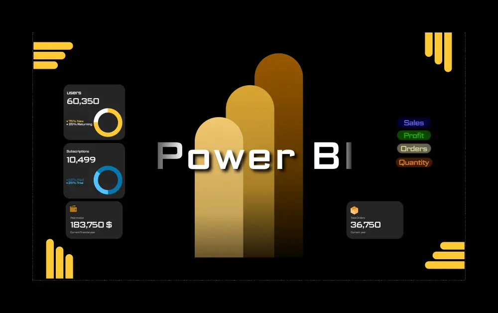 تصميم لوحات البيانات باستخدام Power BI