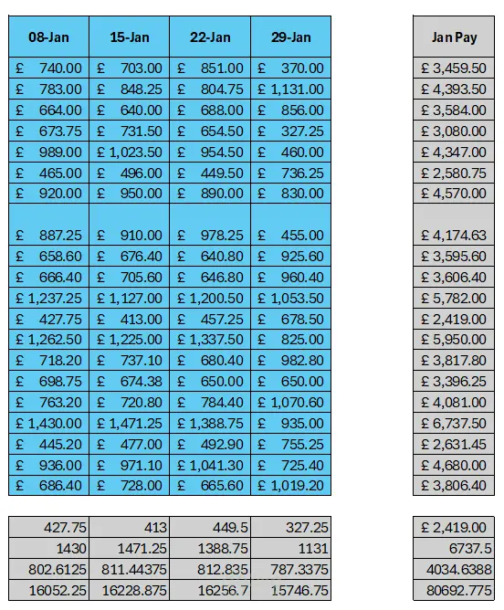 إدخال وتنظيم وتحليل بيانات Excel