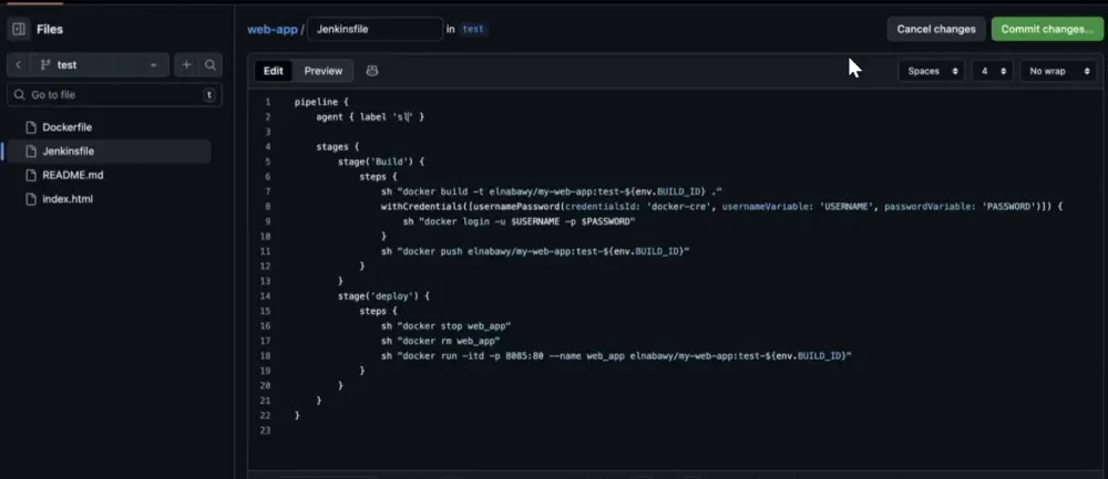 I will set up a complete Jenkins CI/CD pipeline with Docker deployment