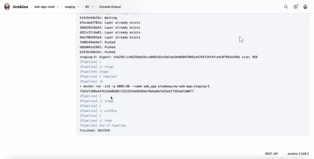 I will set up a complete Jenkins CI/CD pipeline with Docker deployment
