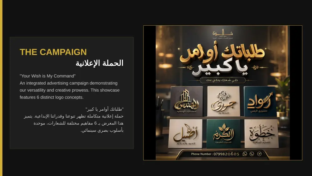 عمل بورتفوليو احترافي لأعمالك
