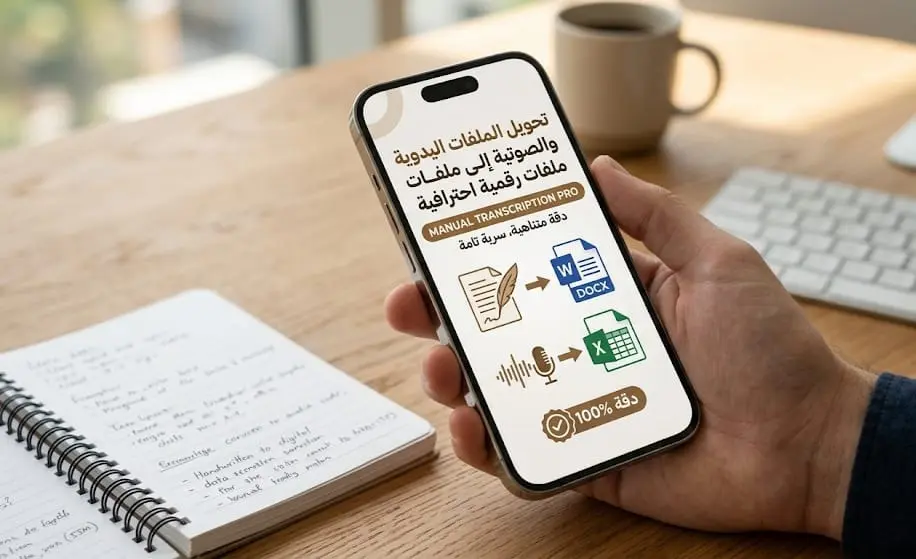 تحويل ملفات PDF والصور إلى نصوص وجداول احترافية قابلة للتعديل