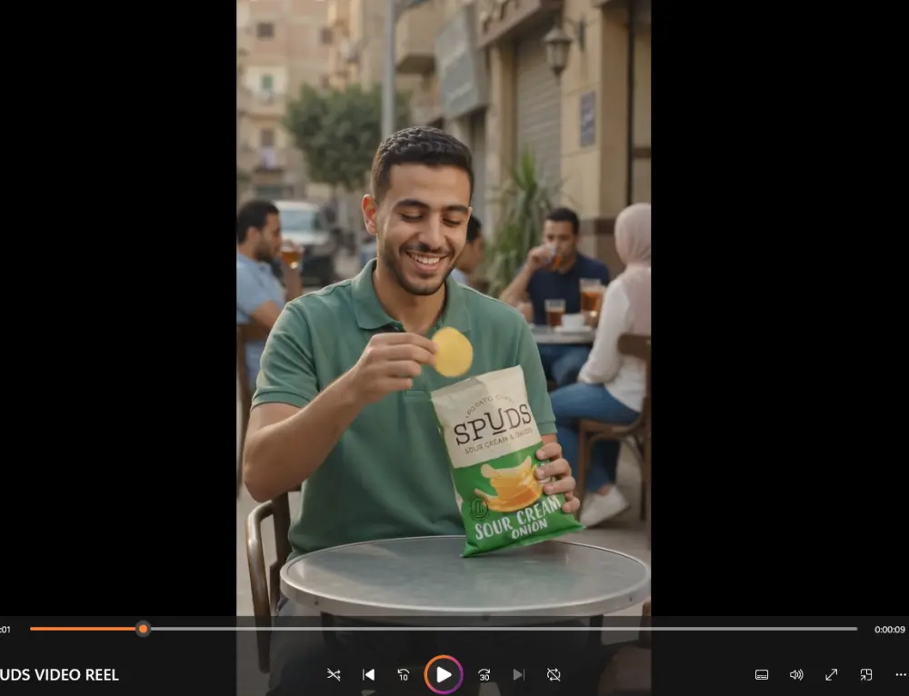 تصميم فيديوهات إعلانية وReels قصيرة بالذكاء الاصطناعي