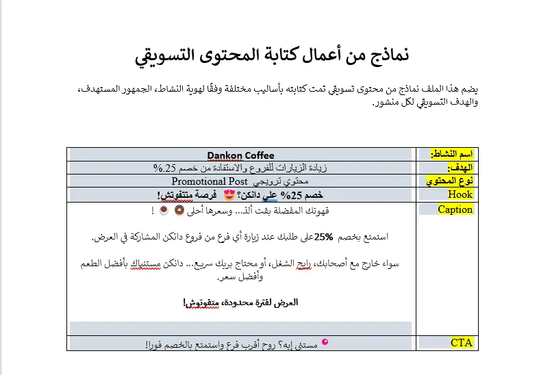 كتابة محتوى تسويقي وبوستات احترافية لمنصات التواصل الاجتماعي