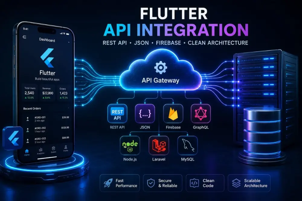 ربط الـ APIs مع تطبيق Flutter
