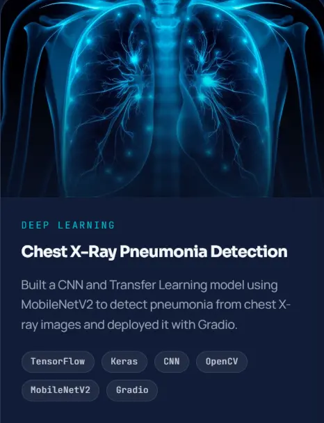 سأطور نموذج Deep Learning لتصنيف الصور الطبية باستخدام CNN وTensorFlow