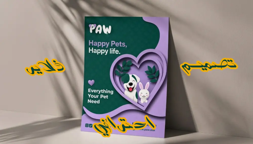تصميمم فلاير flyer للطباعة او السوشيال ميديا