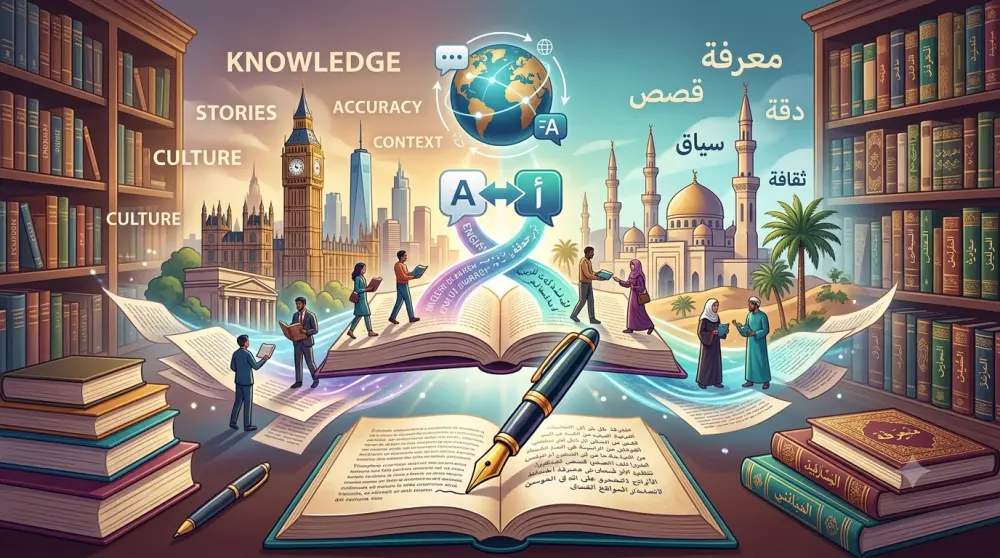 ترجمة مقالات قصيرة من الإنجليزية للعربية والعكس