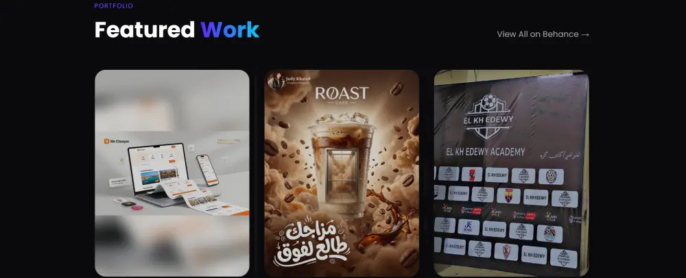 سأصمم لك موقع إلكتروني احترافي متجاوب - بورتفوليو أو شركة أو متجر صغير