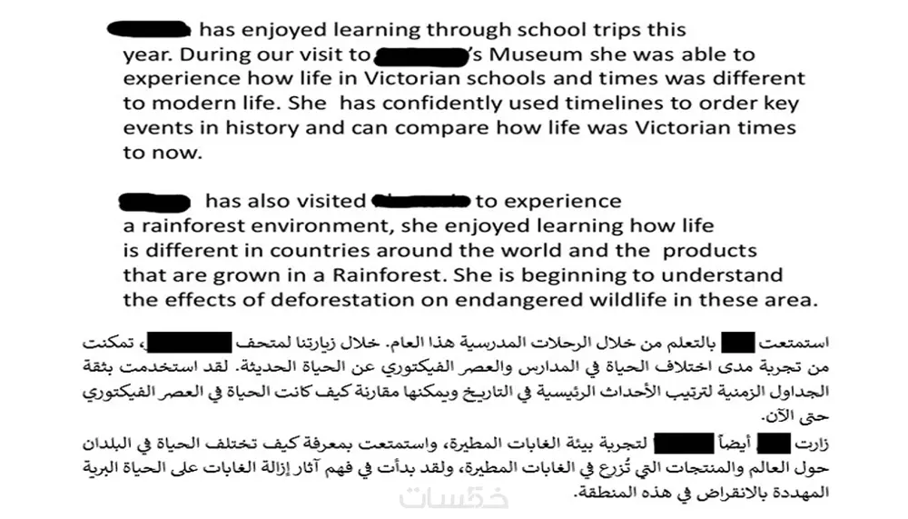 ترجمة احترافية من اللغة العربية إلى اللغة الإنجليزية والعكس