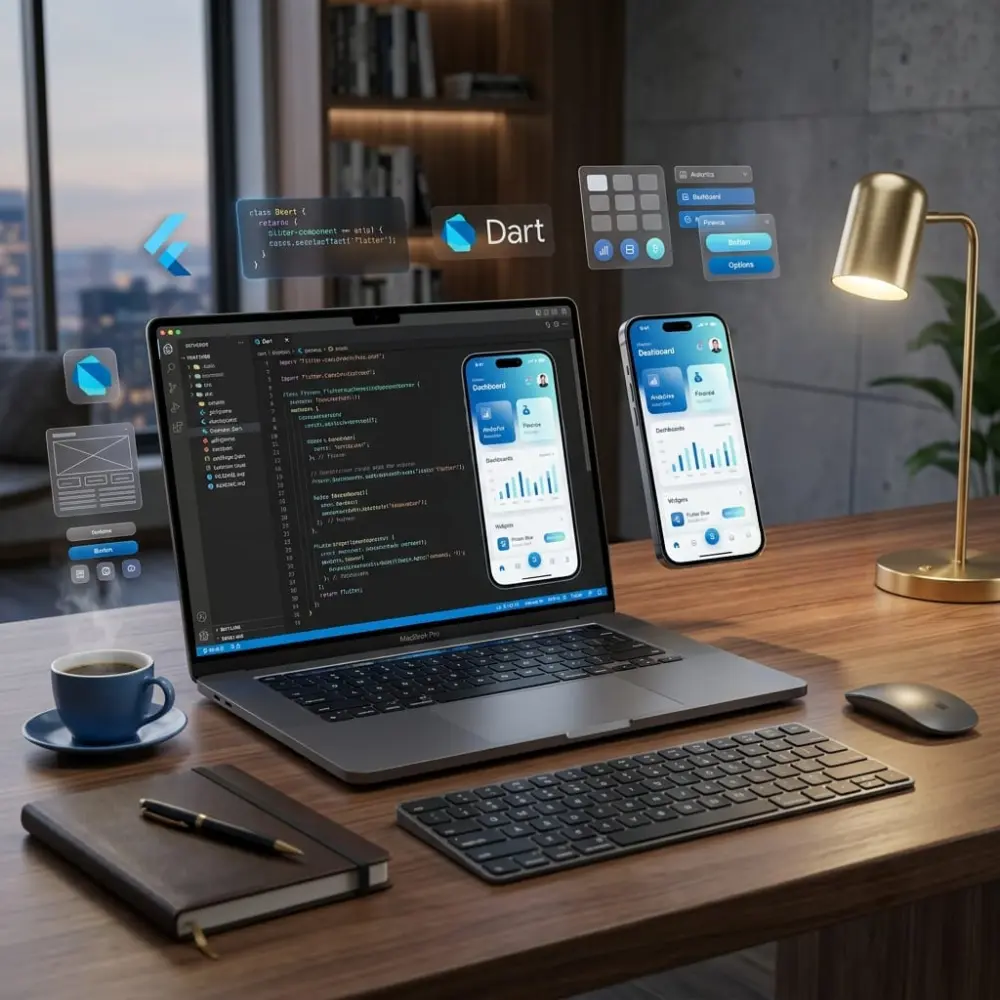 سوف أقوم بتطوير شاشة Flutter واحدة احترافية ومتجاوبة مقابل 10 دولار