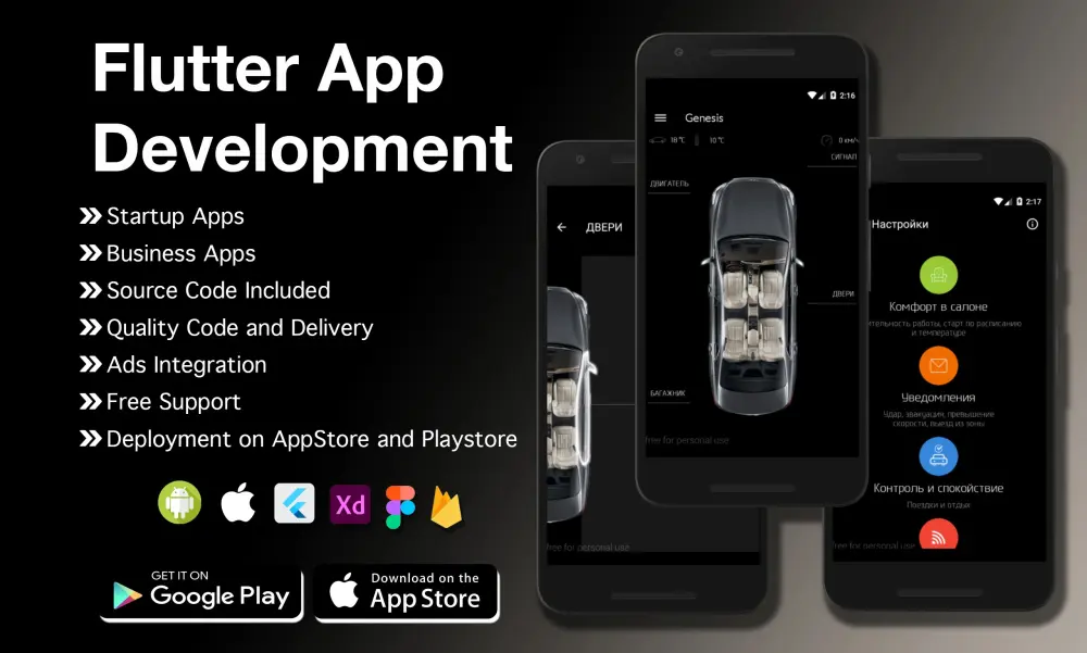 تطوير وبرمجة تطبيق جوال احترافي لنظام أندرويد باستخدام Flutter