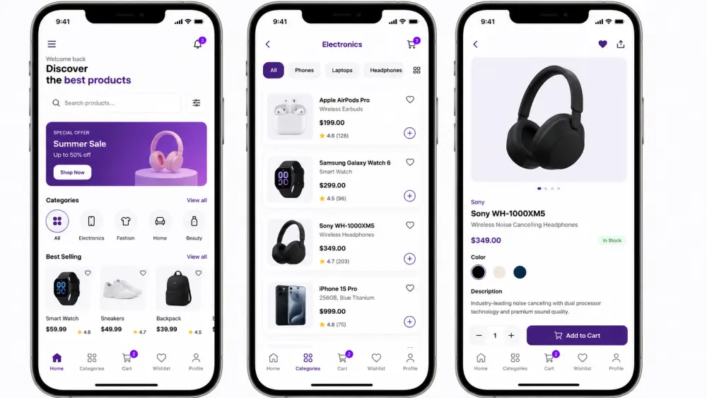 سأحول تصميم Figma أو XD إلى واجهة Flutter احترافية ومتجاوبة