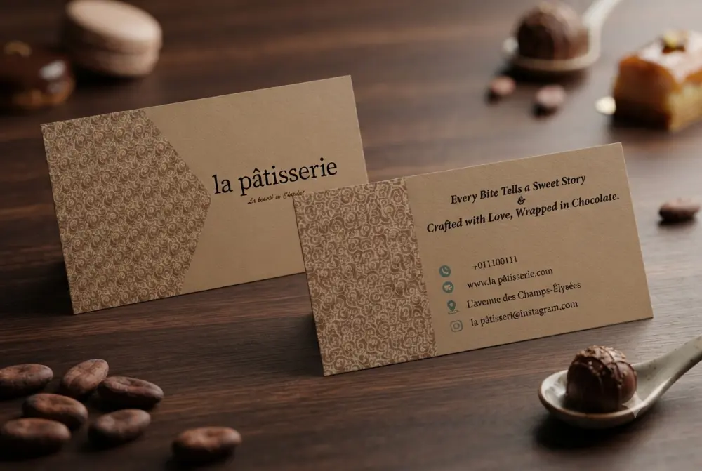 تصميم بطاقة أعمال Business Card احترافية وعصرية