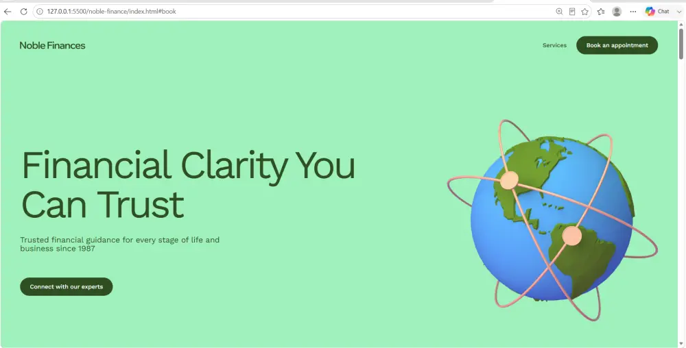تحويل تصميم Figma إلى صفحة HTML وCSS وJavaScript متجاوبة