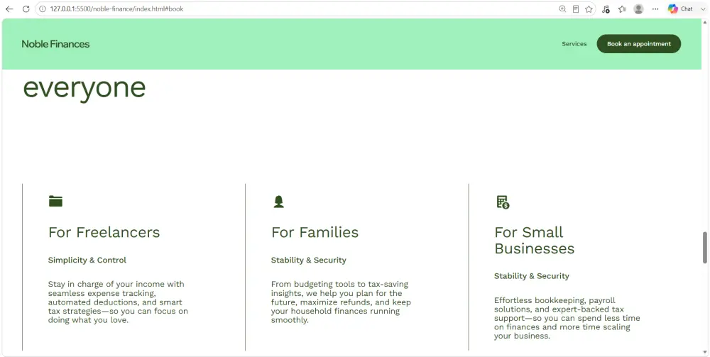 تحويل تصميم Figma إلى صفحة HTML وCSS وJavaScript متجاوبة