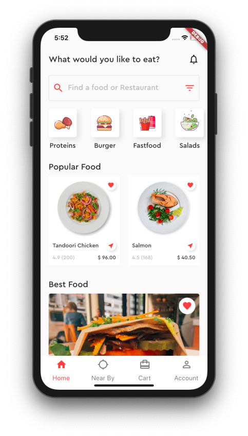 سأقوم بإنشاء تطبيق جوال باستخدام flutter لكل  من اجهزة iOS و android