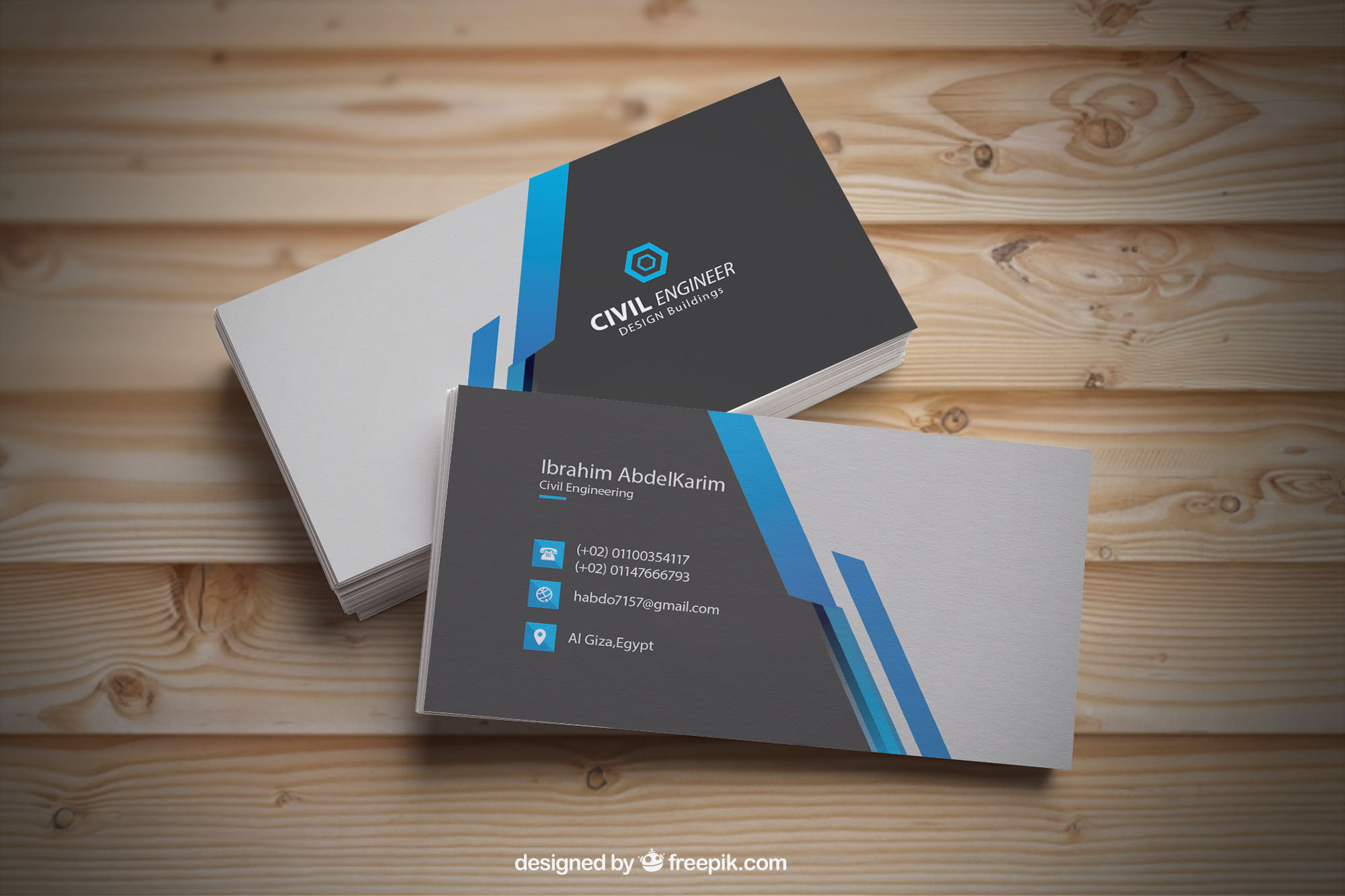 تصميم بطاقه اعمال يبدأ من 10$