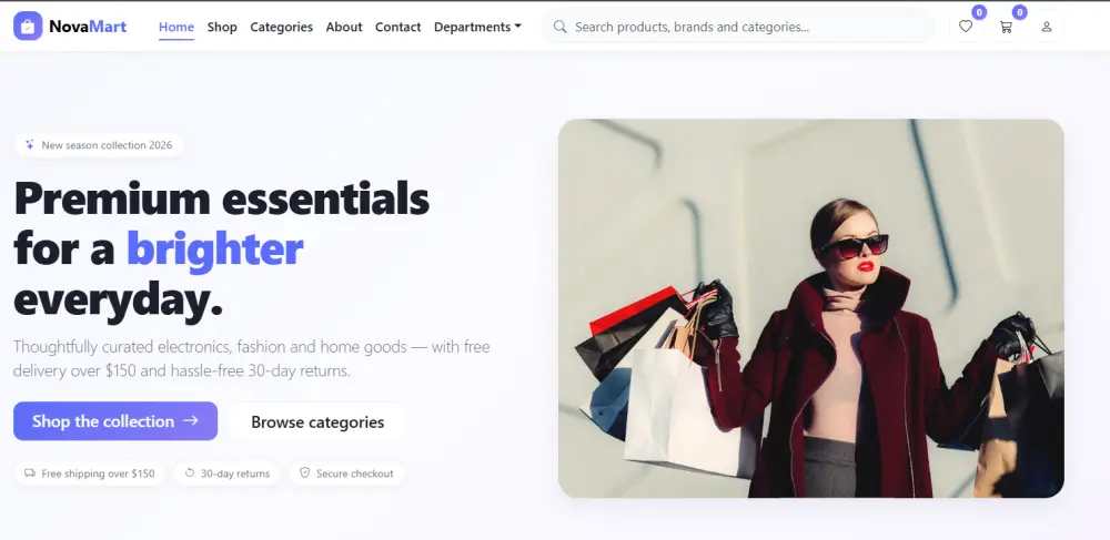 سأقوم بتصميم وتطوير صفحات ويب احترافية ومتجاوبة مع جميع الأجهزة باستخدام HTML5 وCSS3 وJavaScript وBootstrap، مع التركيز على سرعة الأداء، جودة التصميم، وسهولة الاستخدام.