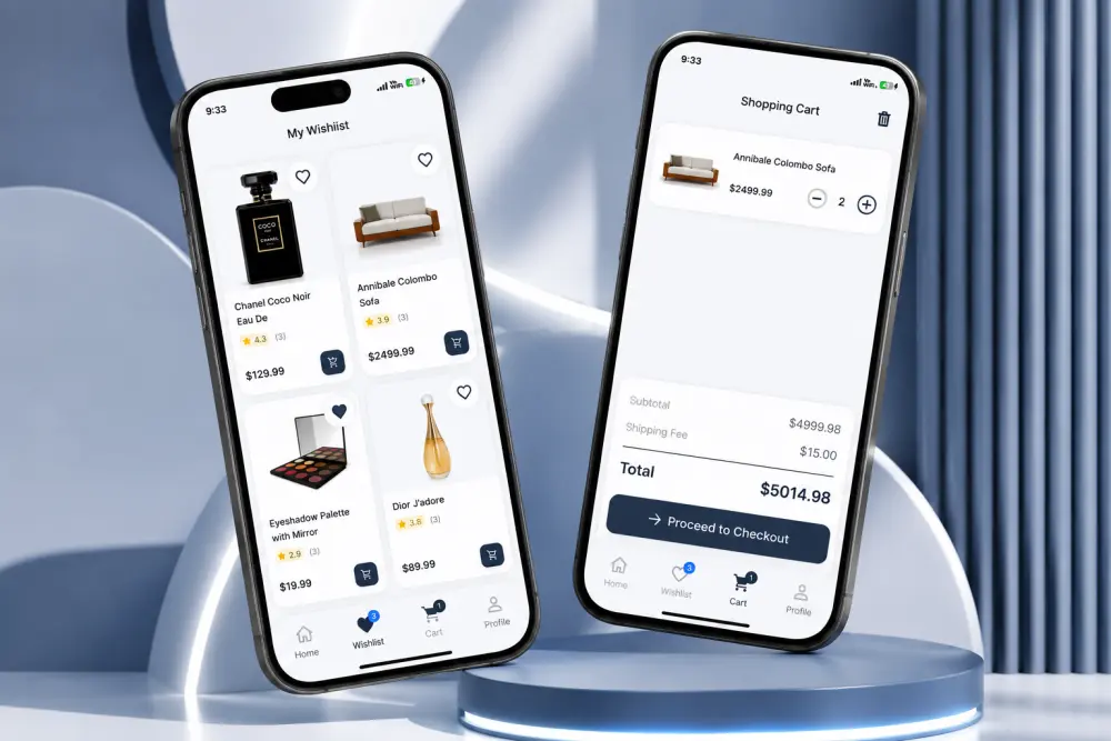 سأطور تطبيق Flutter احترافي للأندرويد وiOS بواجهة عصرية