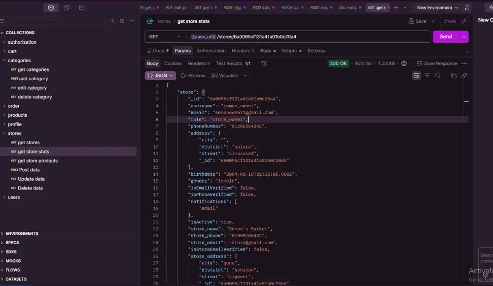 سأطور RESTful API آمنة باستخدام Node.js وExpress.js وMongoDB