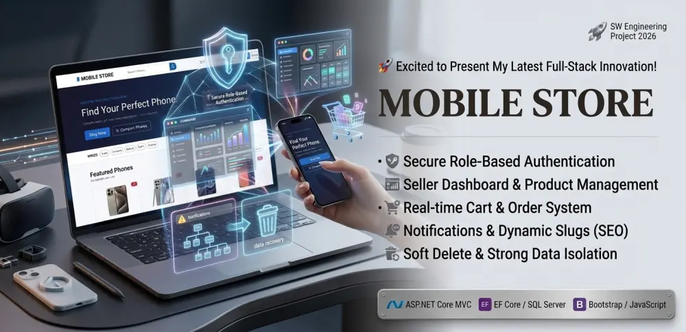 إصلاح وتطوير مشاريع ASP.NET Core MVC باستخدام C#