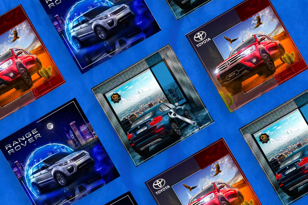 تصميم أعلان سوشيال ميديا احترافى