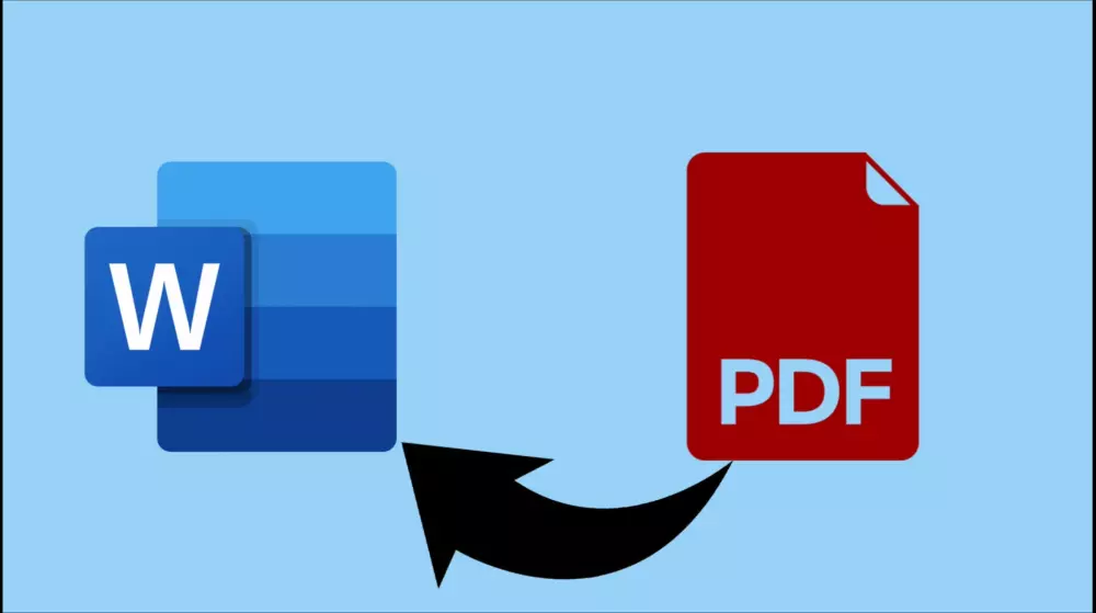 تحويل الملف من pdf الي ملف Word