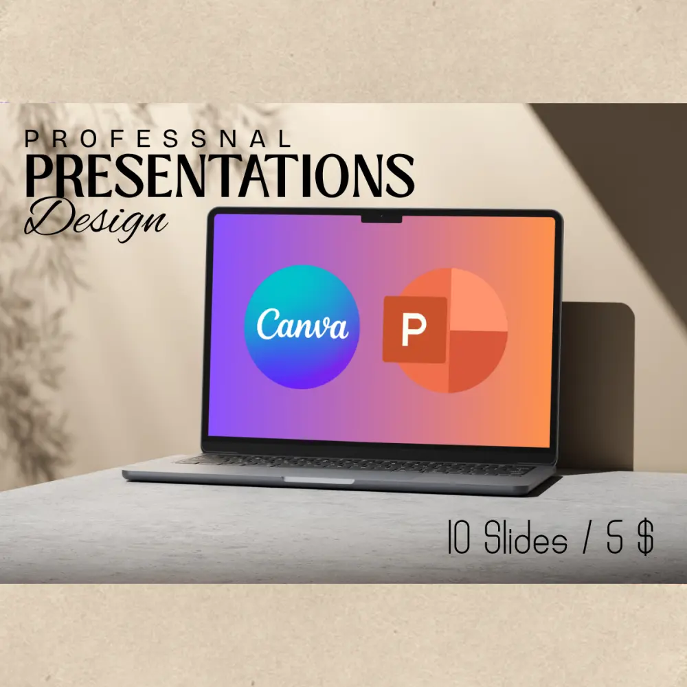 تصميم عروض تقديمية | Presentations على PowerPoint و Canva