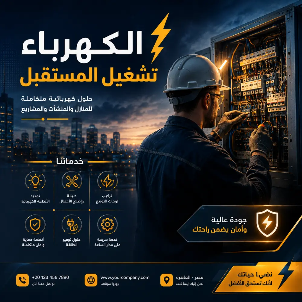 تصميم بوسترات تسويقية  احترافية