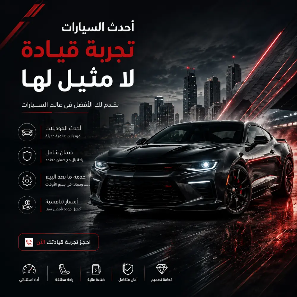 تصميم بوسترات تسويقية  احترافية