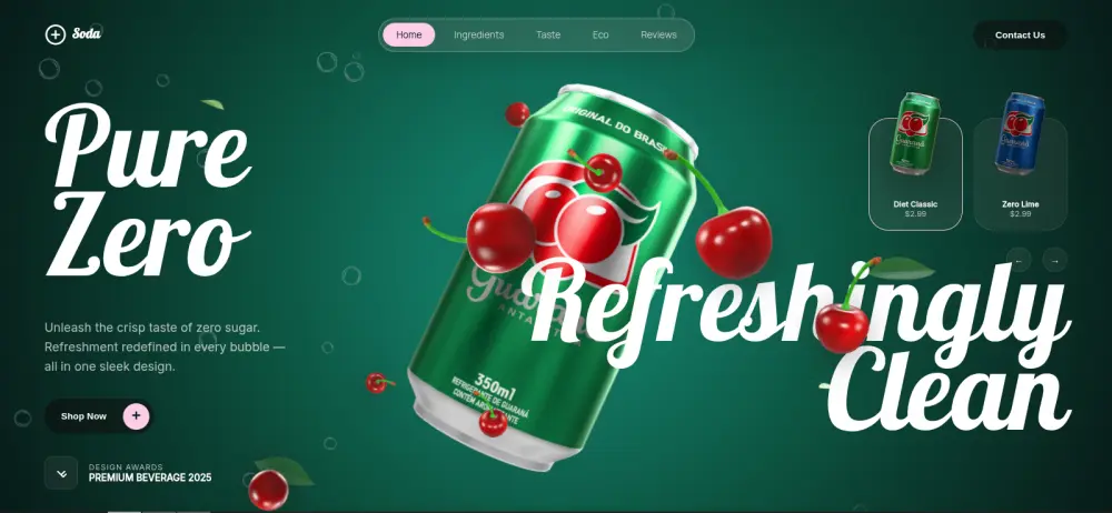 تصميم وبرمجة صفحة هبوط (Landing Page) عصرية وسريعة متجاوبة مع جميع الشاشات