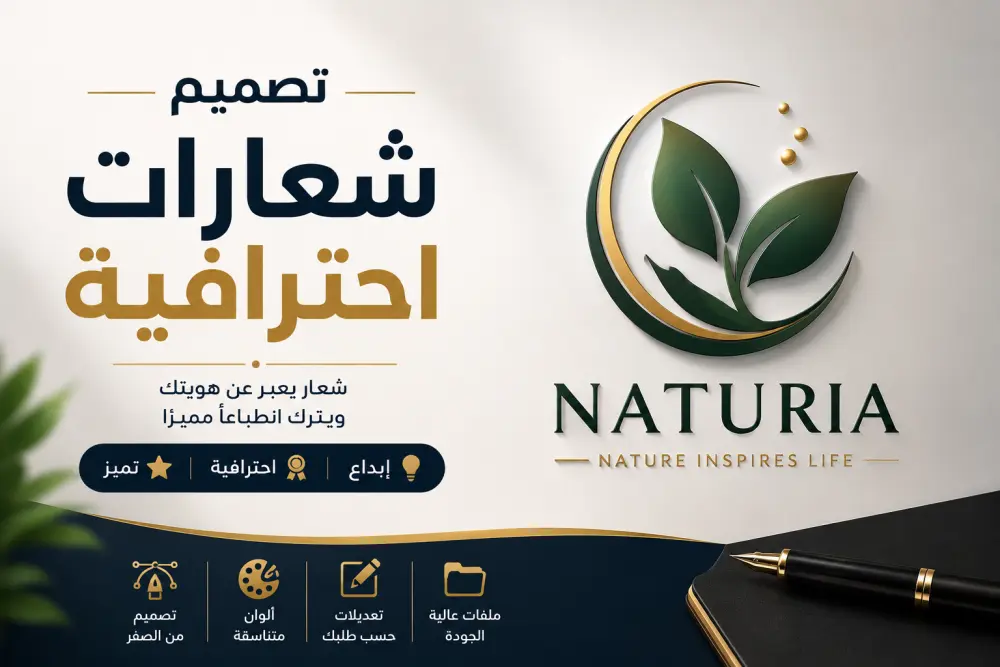 تصميم شعار احترافي ومميز
